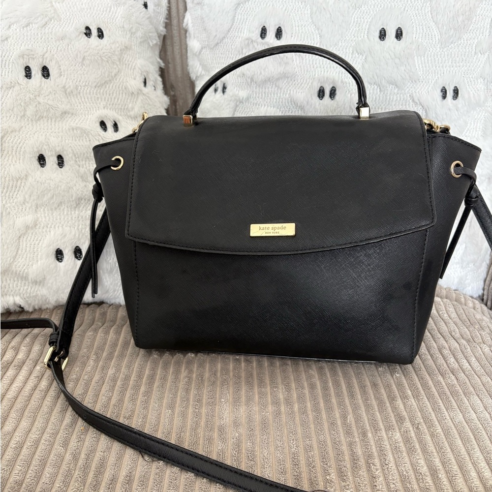 Kate Spade Black Crossbody Bag | Laurel Way Lilah Satchel Bag